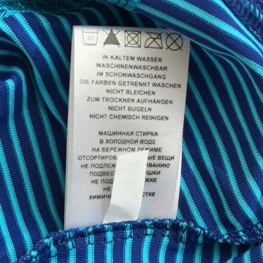 NWT LOLE Women's Blue Striped Ski Jacket Size Extra Small - Picture 13 of 16